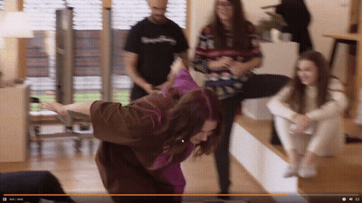 Bearded Man Holding Sword Over Shoulder GIF