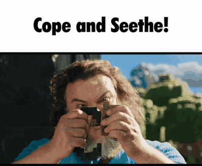Bearded Man Holding Wood Cope And Seethe GIF