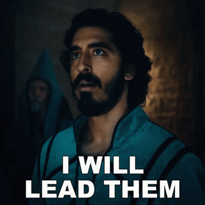 Bearded Man I Will Lead Them GIF