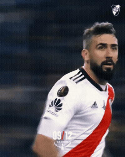 Bearded Man In Adidas Jersey GIF