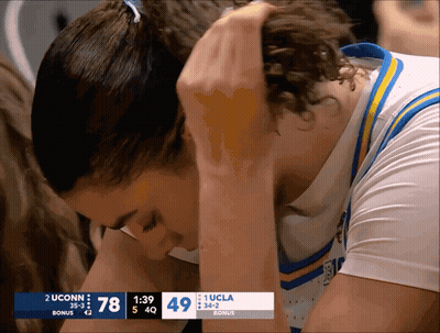 Bearded Man In American Flag Shirt Sitting In Crowd GIF
