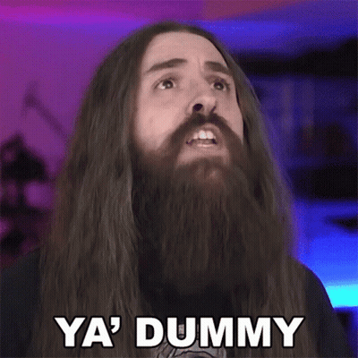 Bearded Man In Beanie And Headphones Says Guess What GIF