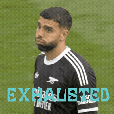 Bearded Man In Black And White Adidas Shirt GIF