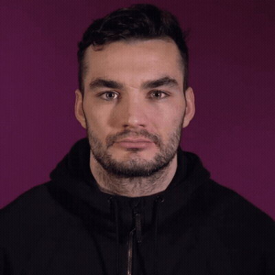 Bearded Man In Black Hoodie GIF