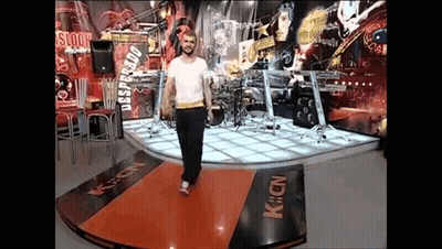 Bearded Man In Black Jacket And White Shirt Clapping GIF