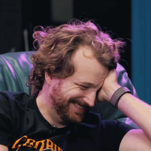 Bearded Man In Black Shirt Cendra GIF