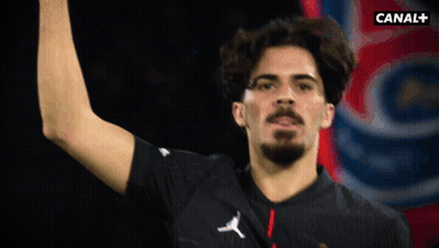 Bearded Man In Black Shirt Saying Canal+ GIF