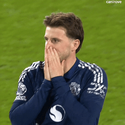 Bearded Man In Blue Adidas Shirt On Soccer Field GIF