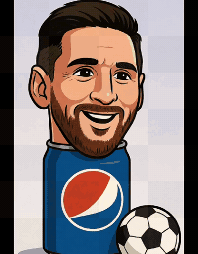 Bearded Man In Blue And White Jersey Number 10 GIF