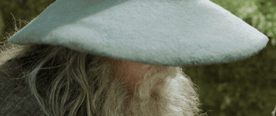 Bearded Man In Blue Hat Covering Face GIF