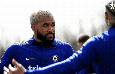 Bearded Man In Blue Shirt Saying Triv GIF
