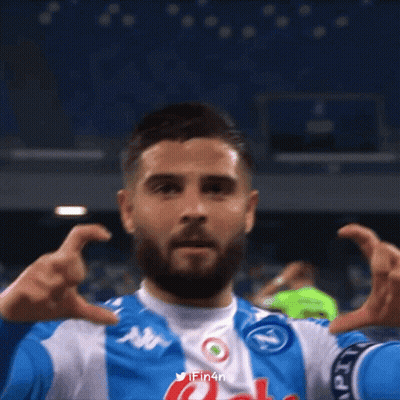Bearded Man In Blue White Jersey With N GIF
