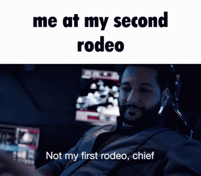 Bearded Man In Car Me At My Second Rodeo GIF