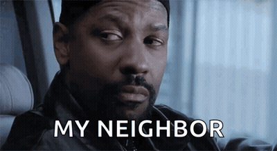 Bearded Man In Car With My Neighbor GIF