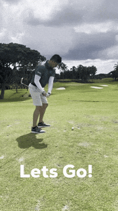 Bearded Man In Cowboy Hat And Necklace Says Let's Go Golfing GIF
