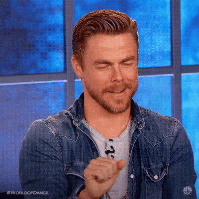 Bearded Man In Denim Jacket #WorldOfDance GIF