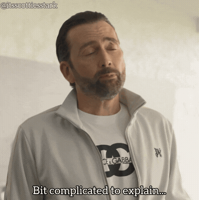 Bearded Man In Dolce & Gabbana Jacket GIF