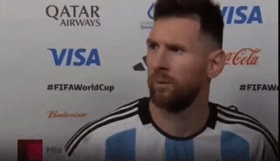 Bearded Man In Front Of Visa Wall GIF