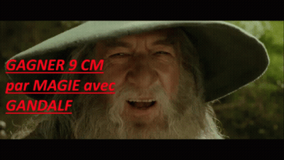 Bearded Man In Hat Gagner 9 Cm Par Magie Avec Gandalf GIF