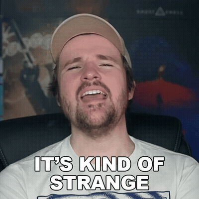 Bearded Man in Hat Says It's Kind of Strange