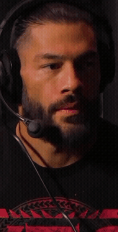 Bearded Man In Headphones With Microphone GIF