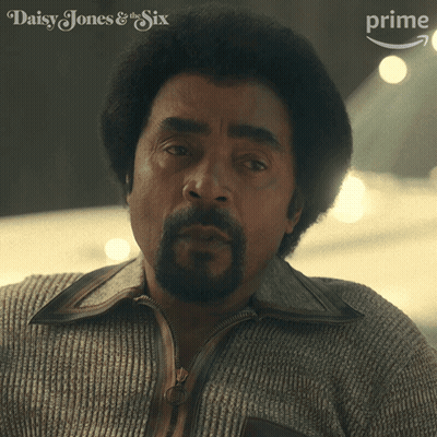 Bearded Man In Prime Ad For Daisy Jones And The Six GIF