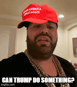 Bearded Man In Red Hat Man America Great Again GIF