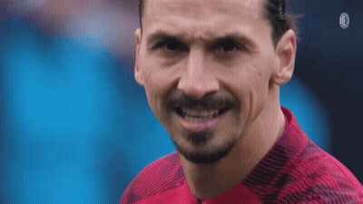 Bearded Man In Red Shirt With Black Stripe GIF
