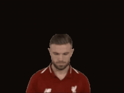 Bearded Man In Red Shirt With Letter X GIF