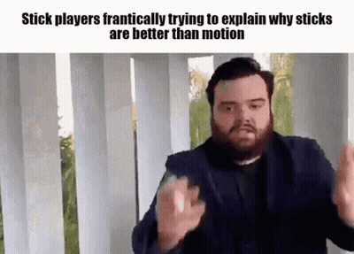 Bearded Man In Suit Explaining Sticks Better Than Motion GIF