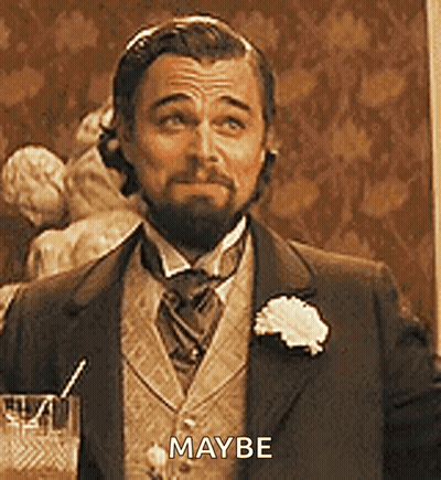 Bearded Man In Suit Holding Glass Of Water GIF