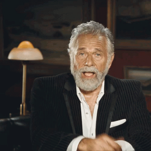 Bearded Man In Suit Pointing GIF