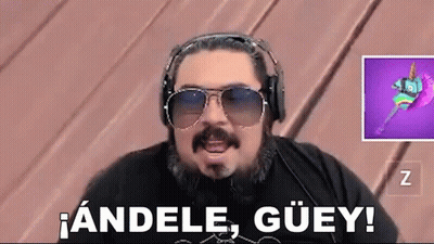 Bearded Man In Sunglasses And Headphones GIF