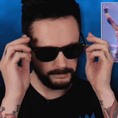 Bearded Man In Sunglasses And Tattooed Man Picture GIF