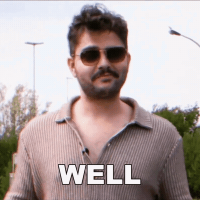 Bearded Man In Sunglasses Wearing Well Shirt GIF