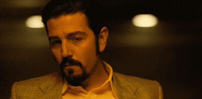 Bearded Man In Tan Suit GIF