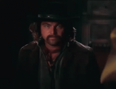 Bearded Man In Top Hat Giving Middle Finger GIF