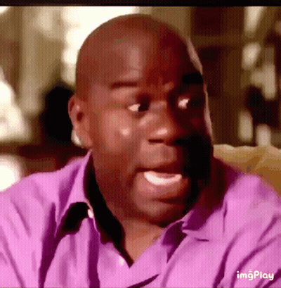 Bearded Man In Yellow Jacket With Purple Stripes GIF