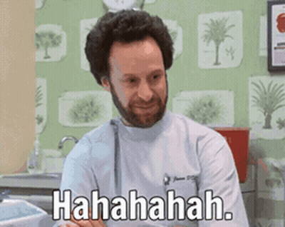 Bearded Man Laughing Hahahahah GIF
