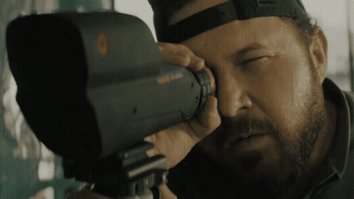 Bearded Man Looking Through Nikon Camera GIF