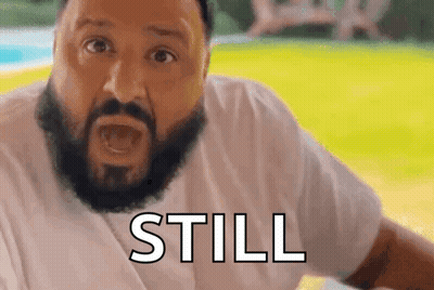 Bearded Man Making Funny Face Saying Still GIF