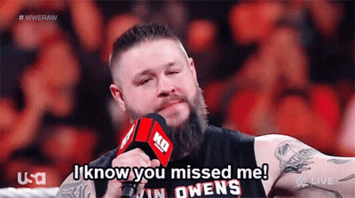 Bearded Man Microphone I Know You Missed Me GIF