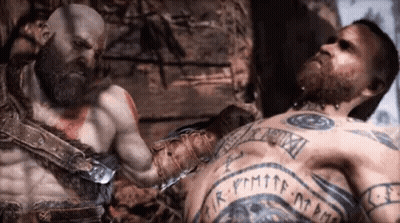 Bearded Man Next To Tattooed Man GIF