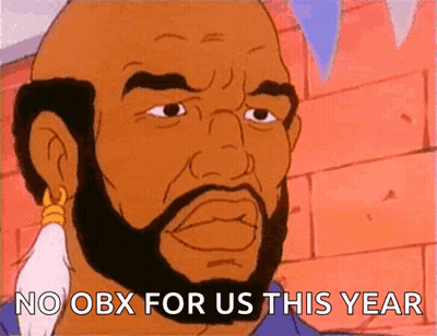 Bearded Man No Obx For Us This Year GIF
