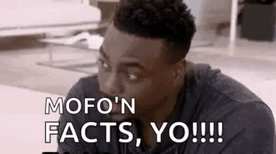 Bearded Man On Couch Saying Mofo N Facts Yo GIF