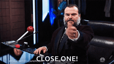 Bearded Man Pointing At Camera Close One GIF