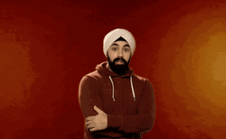 Bearded Man Pointing GIF