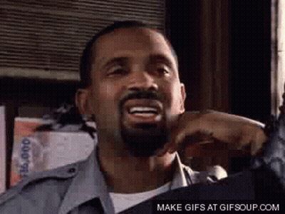 Bearded Man Pointing Hell Naw Yall Cant Go Wit Us GIF