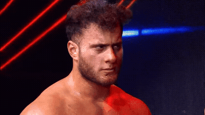 Bearded Man Red And Blue Background GIF