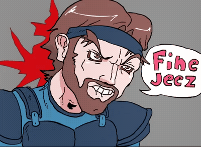 Bearded Man Saying Fine Jeez GIF